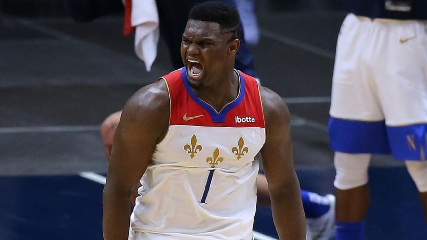 Zion Williamson muestra su magia y se mete al libro de récords de la NBA