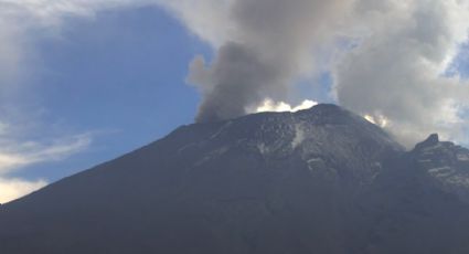 Volcán Popocatépetl intensifica actividad y acumula 119 exhalaciones este domingo 11 de abril