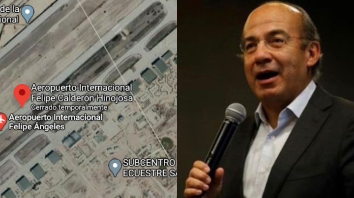 Con memes se burlan del aeropuerto 'Felipe Calderón' que aparece en Google Maps
