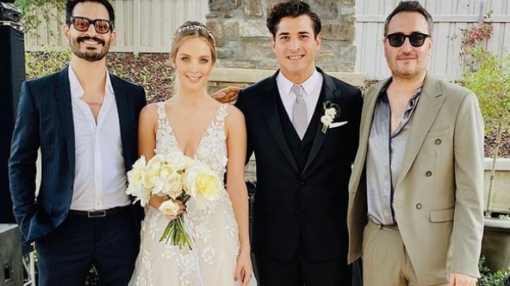 "Un amor de verdad": Integrante de Reik se casa con bella modelo; festejaron en un jardín