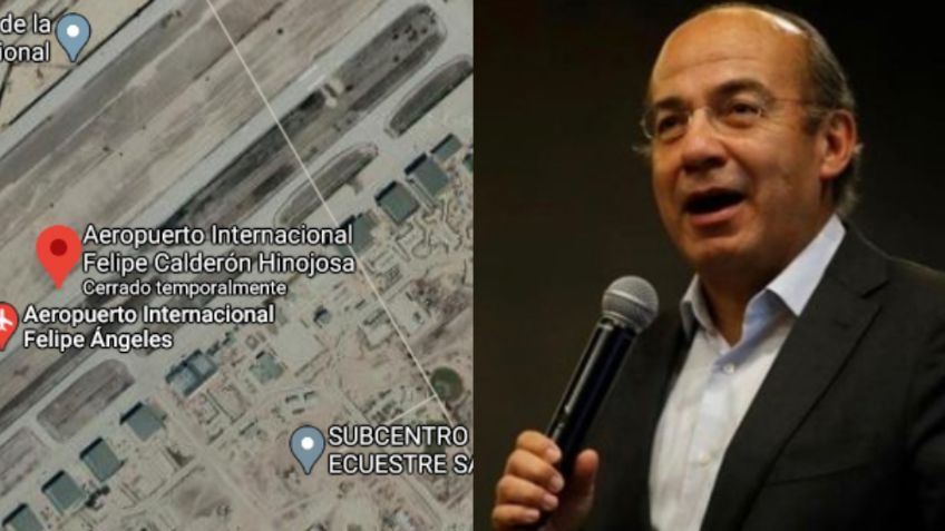 Con memes se burlan del aeropuerto 'Felipe Calderón' que aparece en Google Maps