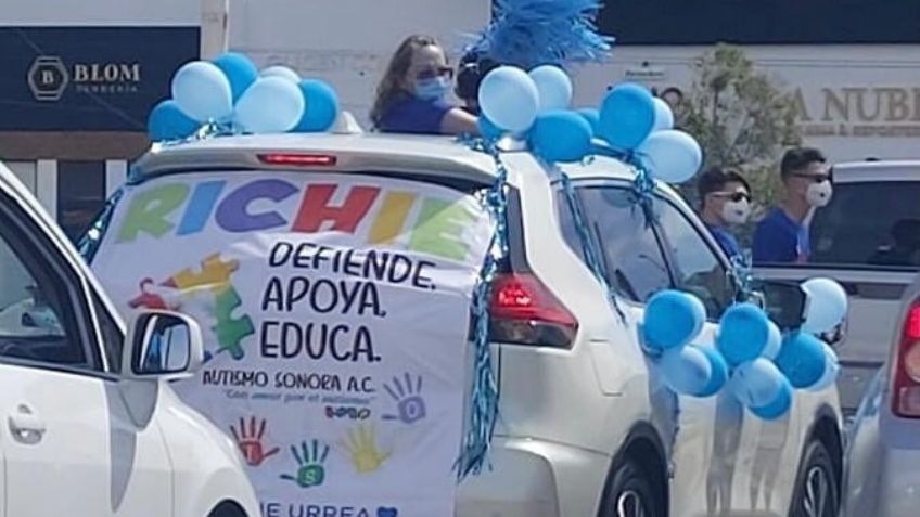 Sonorenses se manifiestan para hacer conciencia sobre el autismo: ''Salimos a ser visibles''