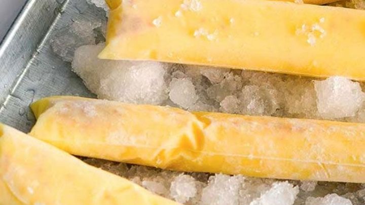 Dale tregua al calor con una refréscate y tradicional congelada de rompope