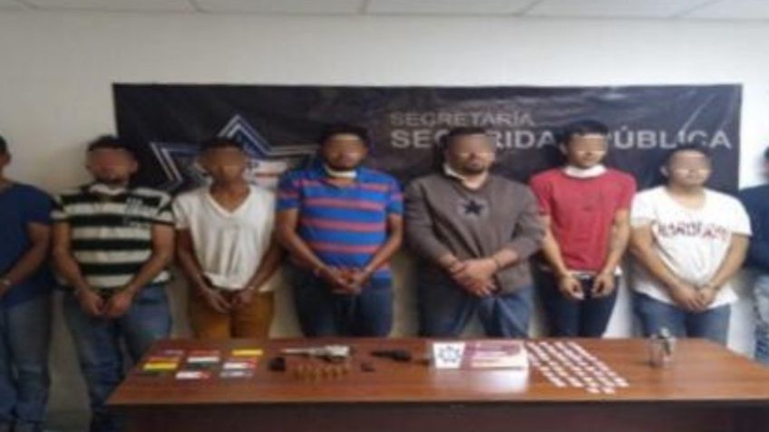 Puebla: Detienen a 8 presuntos integrantes del Cártel Jalisco Nueva Generación