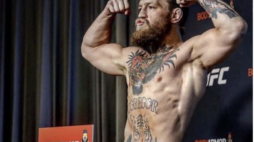 VIDEO: ''Golpéalo a la boca y la nariz, campeón'', dice McGregor a su hijo de 3 años