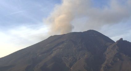 Volcán Popocatépetl baja intensidad pero se mantiene en alerta amarilla fase 2