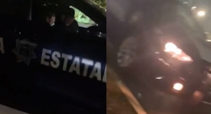 VIDEO: Mujer denuncia a policías; usaron el altavoz de la patrulla para acosarla