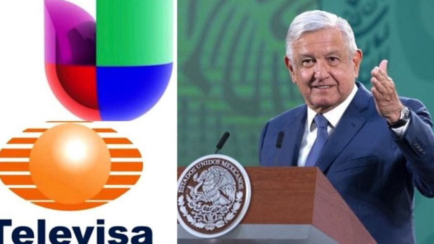 AMLO apoya a Televisa en su fusión con Univisión; les hace importante petición