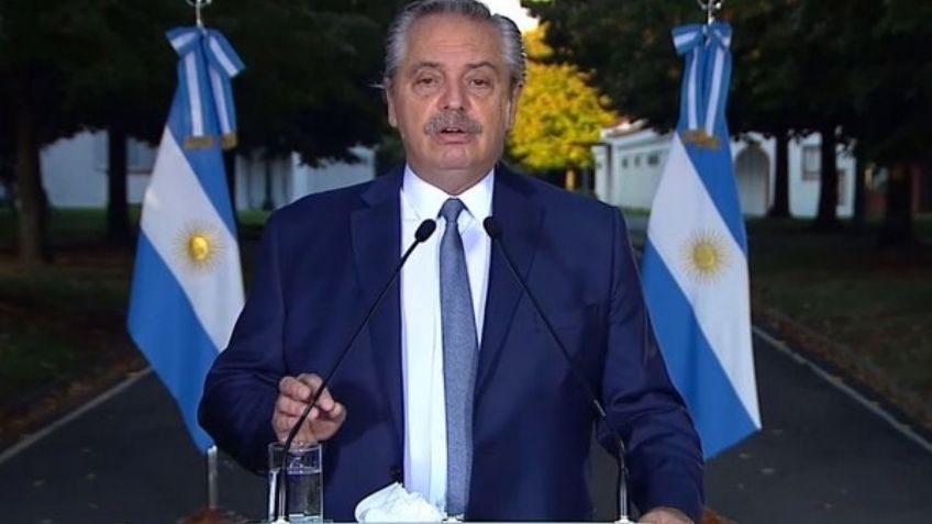 Dan de alta al presidente de Argentina luego de dar positivo a Covid-19; tuvo síntomas leves