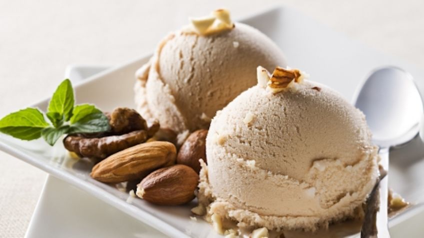 Refresca tus tardes de calor con este helado de nuez casero