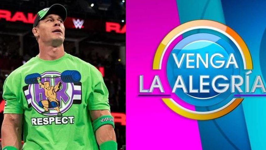 'Destroza' a 'Venga la Alegría': TV Azteca promete a John Cena y el resultado decepciona