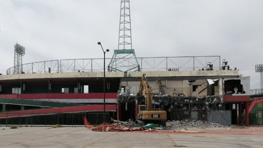 Comienza demolición del estadio Héctor Espino; esto pasará con la antigua casa de Naranjeros