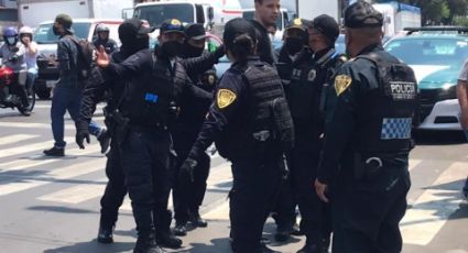 Sufría de alzheimer: Policías someten a joven europeo en la Ciudad de México