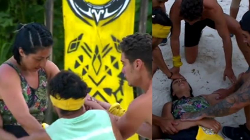¿Adiós TV Azteca? Tras soportar 110kg, integrante de 'Survivor' pierde el conocimiento
