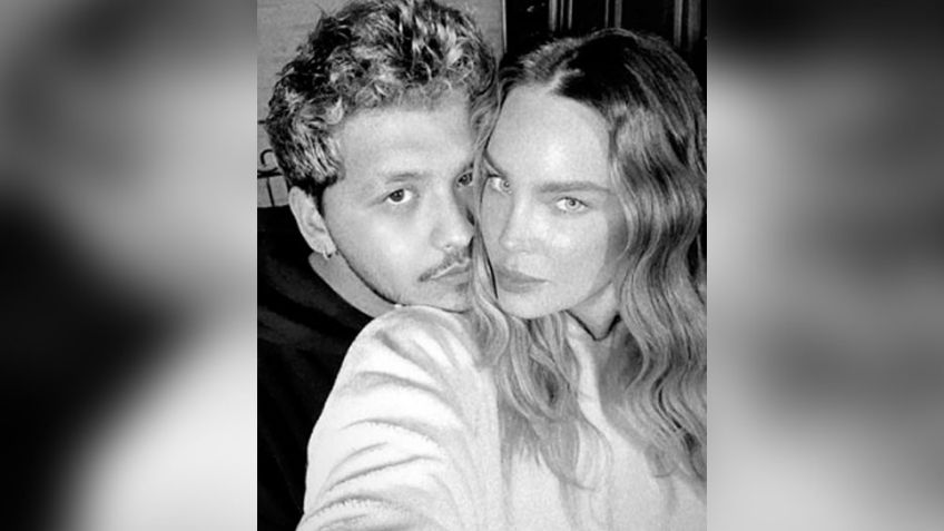 VIDEO: Esto es lo que Christian Nodal 'sufre' al acompañar a Belinda a sus llamados de Netflix