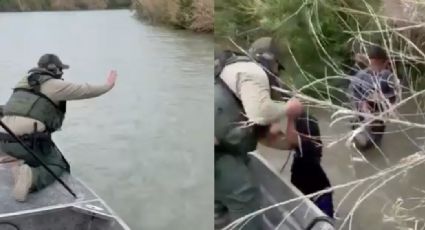 VIDEO: Niños a punto de ahogarse en el Río Bravo; agentes estadounidenses los salvaron
