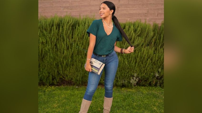 ¡Celestial! Ángela Aguilar cautiva Instagram al posar como un ángel en atuendo blanco