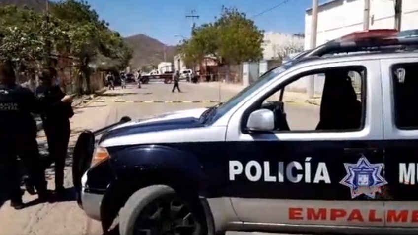 Sangriento domingo en Empalme: Sicarios irrumpen en vivienda y ultiman a tiros a hombre