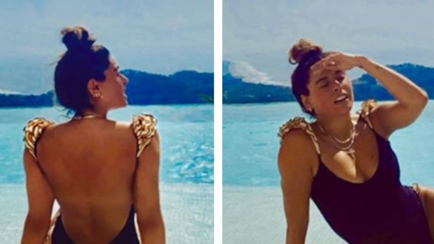 Galilea Montijo derrite a todo Televisa con coqueto 'outfit' en la playa y causa furor en Instagram