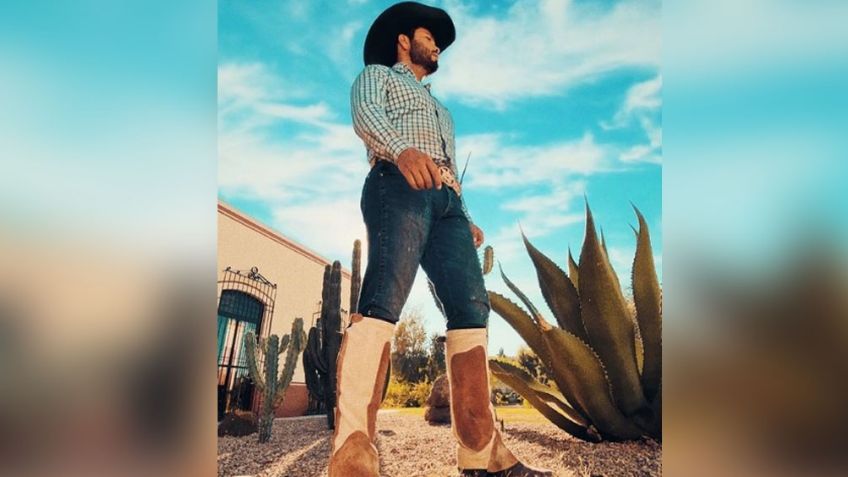 ¿Igualito a Pepe Aguilar? Leonardo Aguilar se pasa de coqueto con esto; fans reaccionan