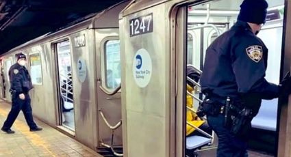 Arrestan a un latino por golpear a dos jóvenes en el metro; a uno lo aventó a las vías