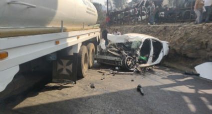 Fatal accidente: Muere una persona tras volcadura de pipa en la México-Cuernavaca