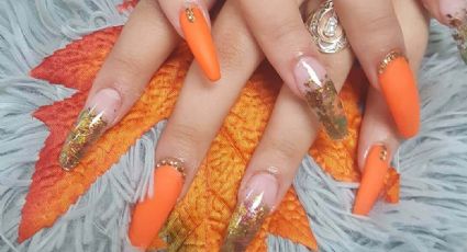 ¡Dale vida a tus dedos! Descubre algunos fantásticos diseños de uñas color naranja