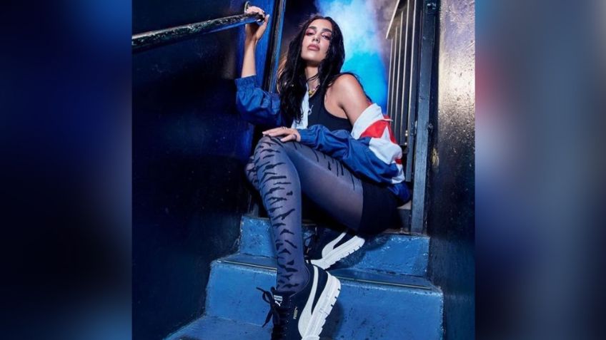 Dua Lipa enamora a todo Instagram al posar en atrevido 'outfit' negro: "Reina"