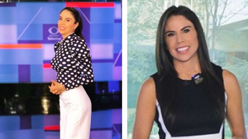 Paola Rojas luce pierna con coqueta faldita en Televisa y hace enloquecer a Instagram