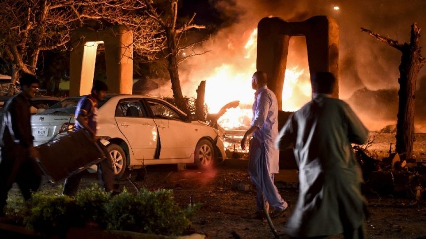 ¡Terrible accidente! Explosión en hotel de Pakistán deja 4 muertos y más de 10 lesionados