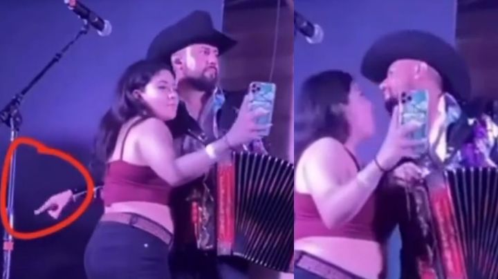 VIDEO: Este es el momento exacto en el que integrante de grupo musical le hace desprecio a fan