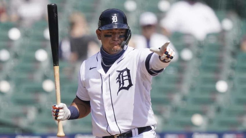 Miguel Cabrera hace su primera práctica de bateo desde que se lesionó