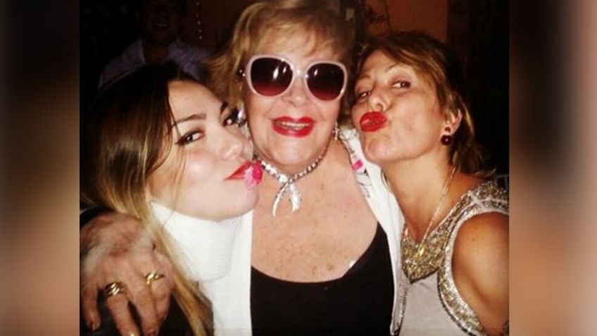 Tras escándalo con Frida Sofía, Alejandra Guzmán revela cómo se encuentra Silvia Pinal