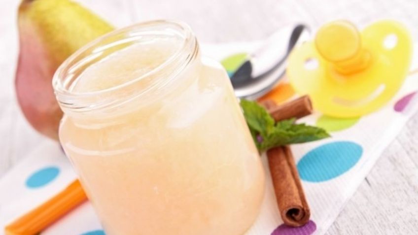 Nutre a tu bebé con el sabor de esta deliciosa papilla de pera