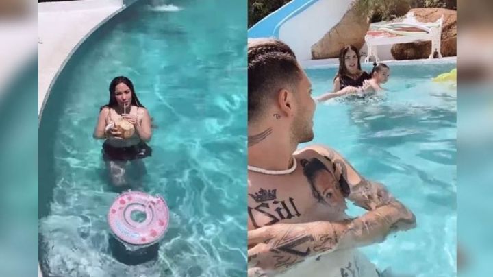 Juan de Dios Pantoja y Kimberly Loaiza serán los futuros suegros; así luce Kima en la playa