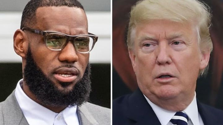 Trump contra LeBron: El expresidente llamó "racista" y "divisor" a la estrella de la NBA
