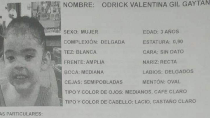 Pánico en México: Desaparece Valentina de 3 años; filtran FOTO de la mujer que la habría raptado