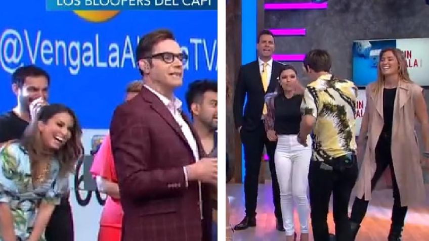 VIDEO: Conductor de 'VLA' llama "enano" a Tábata Jalil en vivo y todo TV Azteca estalla
