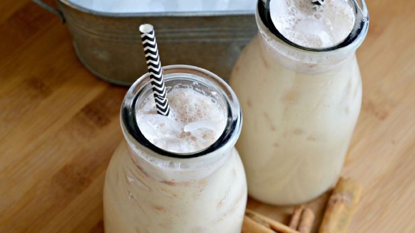 Despídete del calor: Esta agua de horchata con coco se convertirá en tu bebida preferida