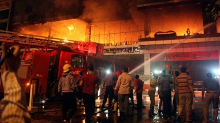 ¡Tragedia en Bagdad! Mueren 5 tras voraz incendio en hospital para pacientes con Covid-19