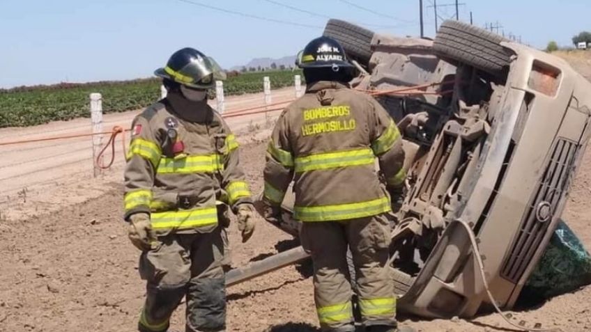 Accidente en carretera Hermosillo-Bahía de Kino deja varios lesionados