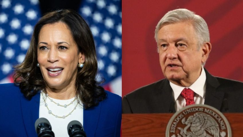 Programan reunión AMLO y Kamala Harris; buscan atender la migración forzada por pobreza