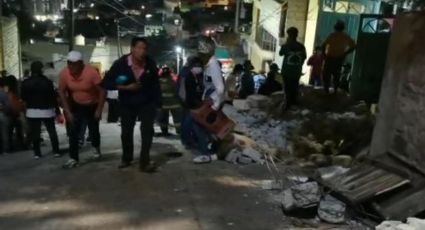 VIDEO: Fuerte explosión derrumba una casa; deja saldo de 2 muertos bajo los escombros