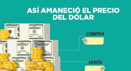 El precio del dólar en México para este domingo 25 de abril, según el tipo de cambio actual