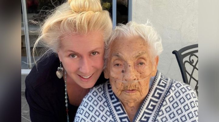 ¿Grave? Sacerdote visita a abuela de Thalía y Laura Zapata en hospital; le dieron la unción