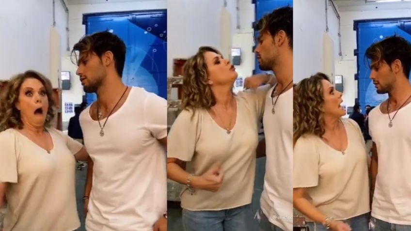 ¡Pleito en Televisa! Érika Buenfil confronta a guapo actor y lo cachetea