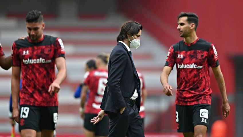 Las Águilas del América viven un infierno y caen ante Toluca