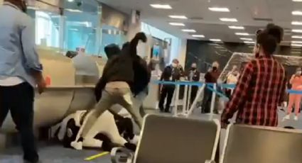 VIDEO: Pelea campal estalla en Aeropuerto Internacional de Miami; hay un detenido