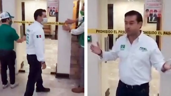 VIDEO: Fidel Covarrubias, candidato del Verde Ecologista clausura el ayuntamiento de Cajeme