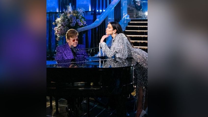 Premios Oscar 2021: Dua Lipa y Elton John ponen a bailar con increíble fiesta previa a la gala